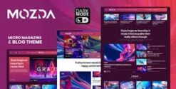 Mozda - Micro Magazine & Blog Theme with Dark Mode 1.1