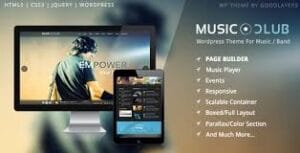 Music Club - Band | Party Wordpress 1.9.2