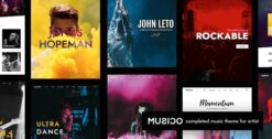 Music WordPress Theme 3.3.1