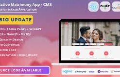 Native Matrimony CMS (Website, Admin Panel, API, Database) 1.7