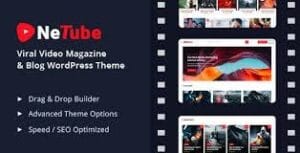 Netube - Viral Video Blog / Magazine WordPress Theme 1.1.5