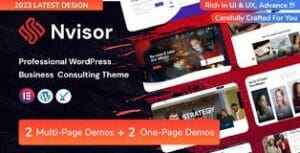 Nvisor - Business Consulting WordPress 1.3.1