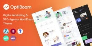 OptiBoom – Digital Marketing & SEO Agency WordPress Theme 1.0.1