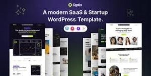 Optix - SaaS & Startup WordPress Theme 1.1.0