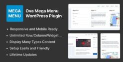 Ova Mega Menu WordPress Plugin 1.0.1
