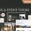 Ovation Wedding Event Photography WordPress Theme