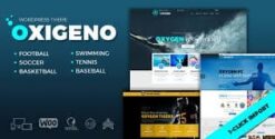 Oxigeno – Sports Club & Team WordPress Theme 1.4.1