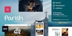 Parish - Church, Religion & Charity WordPress Theme