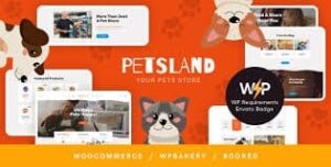 Pets Land | Domestic Animals Shop & Veterinary WordPress Theme 1.2.7