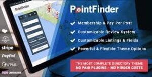 PointFinder | Directory & Listing WordPress Theme 2.2.9