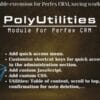 PolyUtilities for Perfex CRM Quick Access Menu Custom JS CSS and More