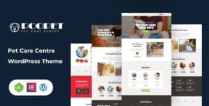 Poopet - Pet Care Center WordPress Theme + RTL 2.0.1
