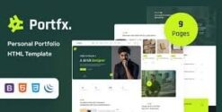 Portfex - Personal Portfolio WordPress Theme