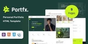 Portfex - Personal Portfolio WordPress Theme