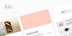 Portfolio WordPress Theme | Air 2.2.8