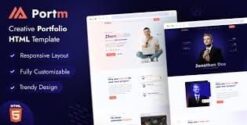 Portm - Personal Portfolio WordPress Theme 1.1