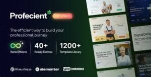 Profecient - Multipurpose Elementor Business & WooCommerce WordPress Theme 1.1.2