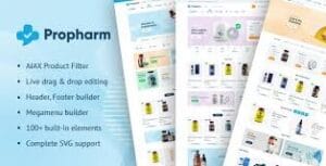 Propharm - Pharmacy & Medical WordPress WooCommerce Theme 1.6