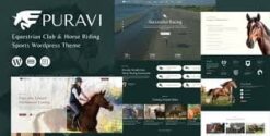 Puravi - Equestrian & Horse Riding Club WordPress Theme 1.0.1