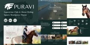 Puravi - Equestrian & Horse Riding Club WordPress Theme 1.0.1