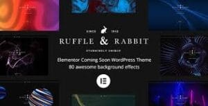 Rabbit - Elementor Coming Soon WordPress Theme 6.0.0