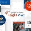 Right Way Election Campaign and Political Candidate WordPress Theme
