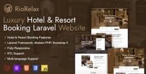 RioRelax - Laravel Luxury Hotel & Resort Booking Website 1.6.1