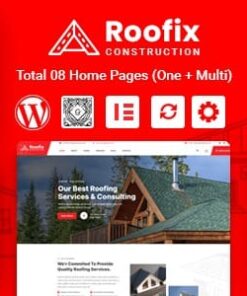 Roofix - Roofing Services WordPress Theme 2.2.3