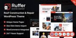 Ruffer - Roof Construction & Repair WordPress Theme