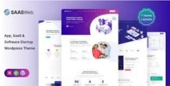 Saasweb - WordPress Theme For App & Saas Products 2.9