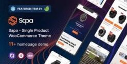 Sapa - Product Landing Page WooCommerce Theme 1.1.8