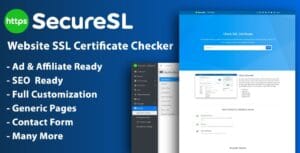 SecureSL - Website SSL Certificate Checker Script 3.9