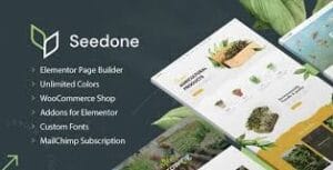 SeedOne - Agriculture WordPress theme 0.0.2