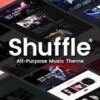 Shuffle Music WordPress Theme
