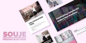 Souje - Personal WordPress Blog Theme 5.0.7