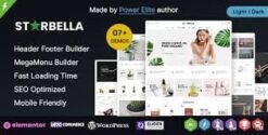 StarBella WP - Multi-purpose Elementor WooCommerce Theme 3.1.1