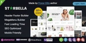 StarBella WP - Multi-purpose Elementor WooCommerce Theme 3.1.1