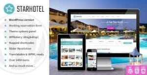 Starhotel - Hotel WordPress Theme 3.0.5