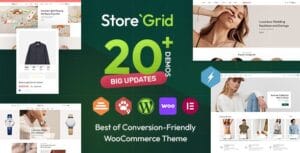 StoreGrid - Fashion & Multipurpose WooCommerce Theme 1.0.2