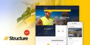 Structure - Construction Industrial Factory WordPress Theme 7.3.4