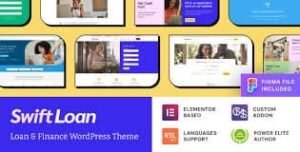 Swift Loan - Payday & Banking Finance WordPress Theme 1.1.8