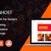 TeamHost Game Streaming Marketplace WordPress Theme