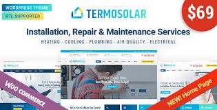 Termosolar Maintenance Services WordPress Theme