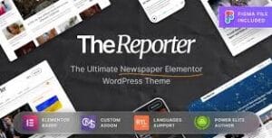 The Reporter - Newspaper Editorial WordPress Theme 1.1.1
