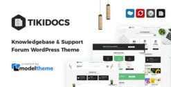 Tikidocs - Knowledgebase & Support Forum WordPress Theme + RTL 2.2.3