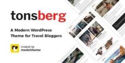 Tonsberg - A Modern WordPress Theme for Travel Bloggers 1.5