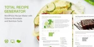 Total Recipe Generator - WordPress Recipe Maker with Schema and Nutrition Facts (Elementor addon) 3.1.0