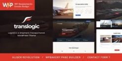 Translogic | Logistics & Shipment Transportation WordPress Theme 1.2.10