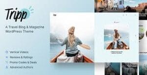 Tripp - Travel Blog & Magazine WordPress Theme 1.3.3