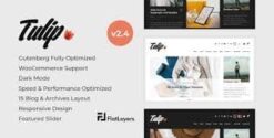 Tulip - Responsive WordPress Blog Theme 2.4